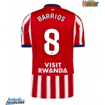 Atletico Madrid Pablo Barrios #8 Hjemmedrakt 2026-27 Kortermet